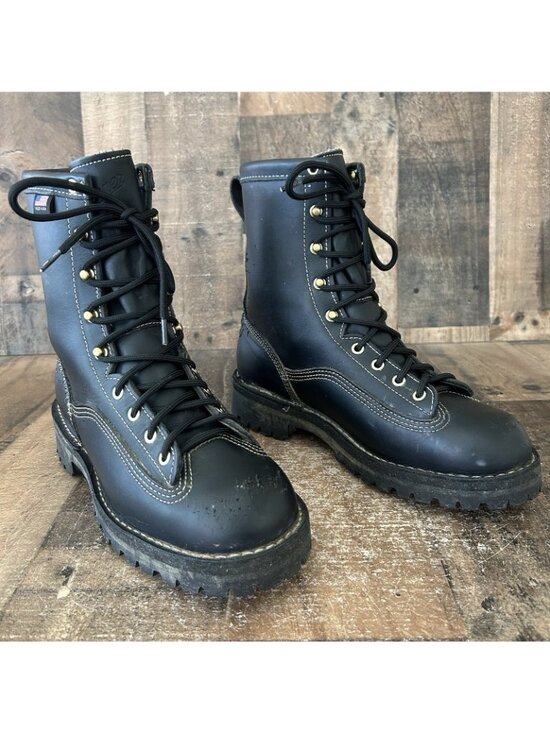 Danner 11700 Super Rain Forest Plain Toe GoreTex Work Boots Mens 9 D main image 5